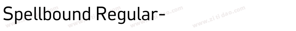 Spellbound Regular字体转换